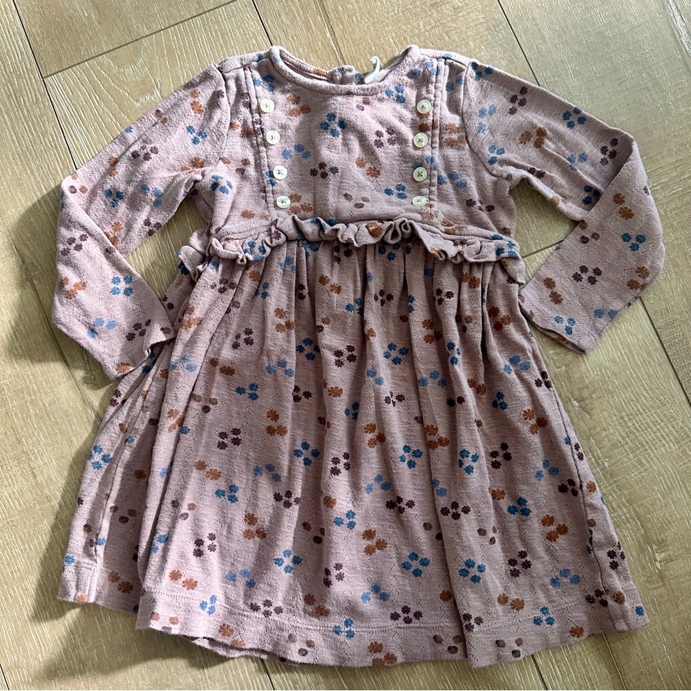 Kate Quinn Pink Floral Kids Dress 3T